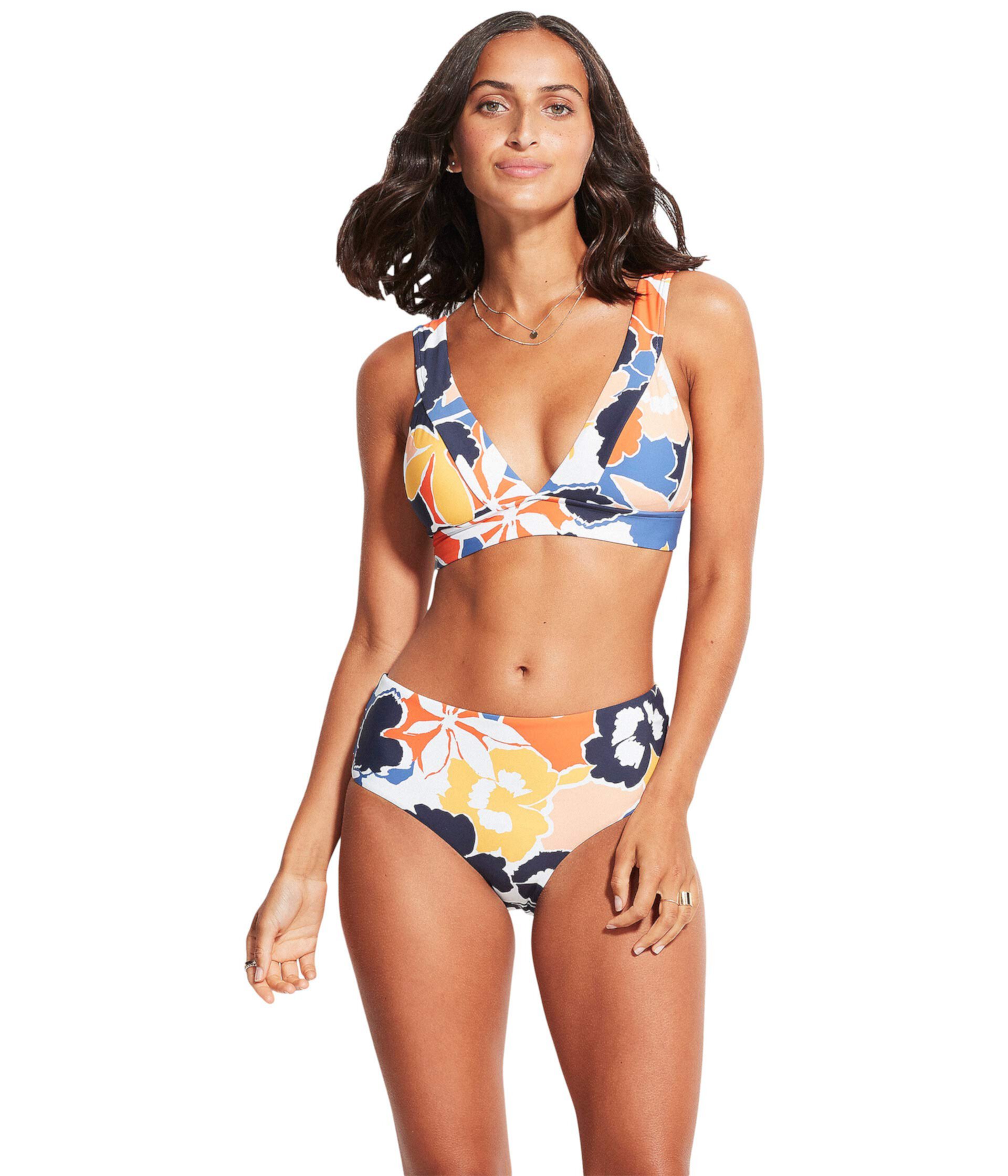 Sun Dancer Banded Tri Bra Seafolly