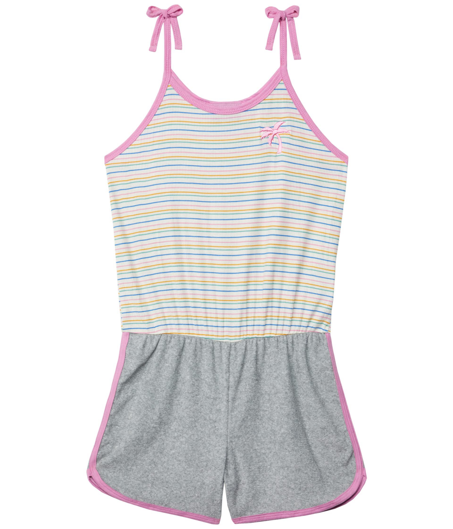 Ribbed Jackie Romper (Toddler/Little Kids/Big Kids) Tiny Whales