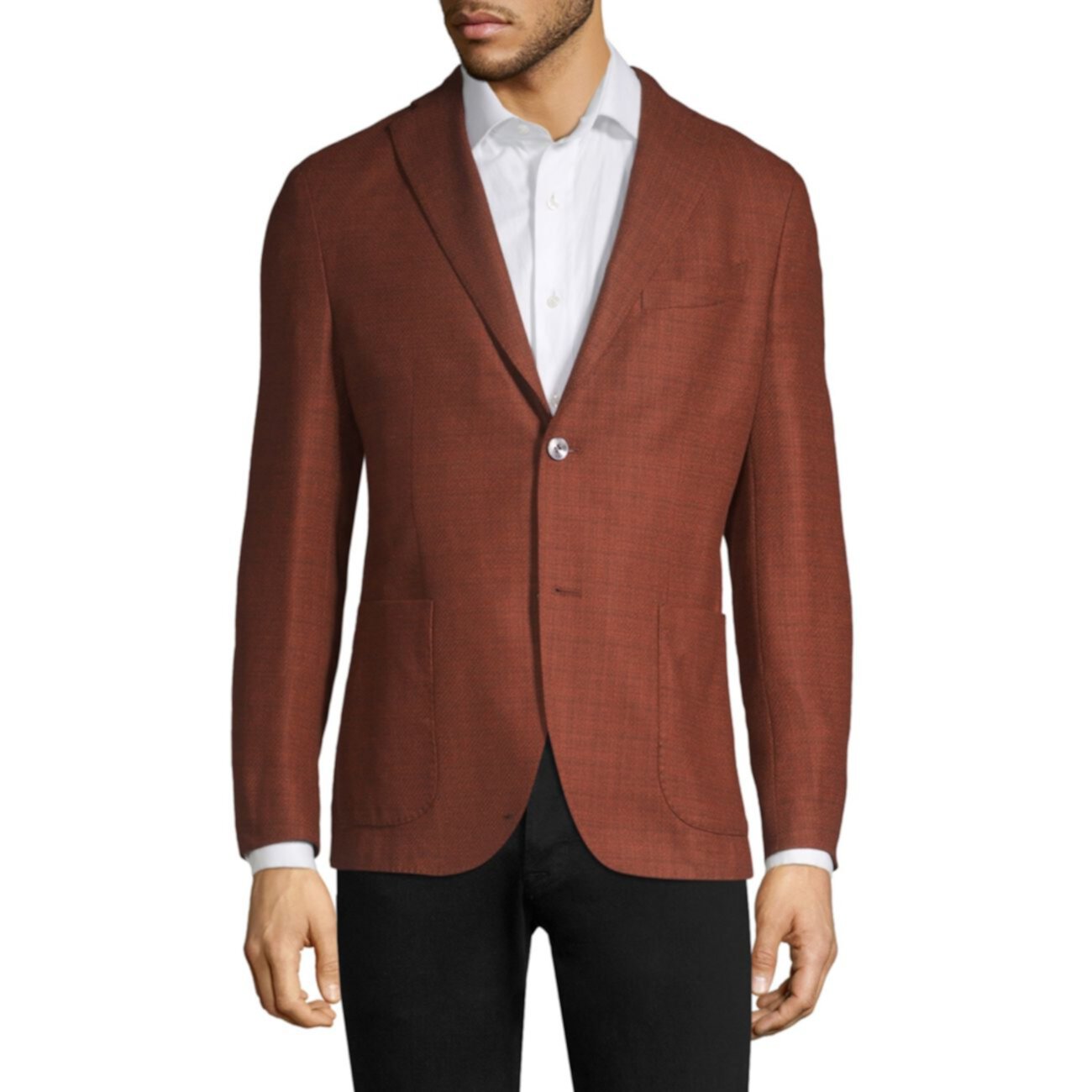 Rustic Wool-Blend Boucle Jacket BOGLIOLI