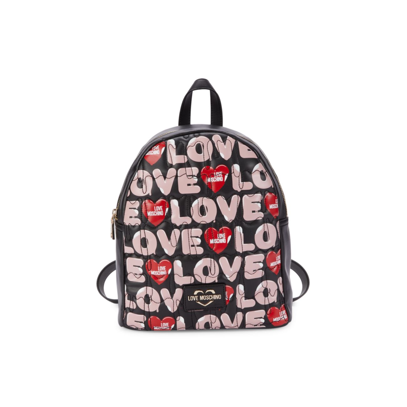 Рюкзак из искусственной кожи с логотипом LOVE Moschino