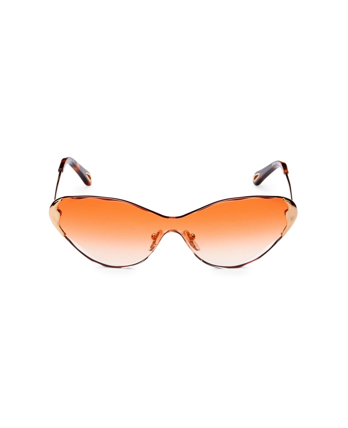 Солнцезащитные очки в металлической оправе 60MM Cat Eye Chloe