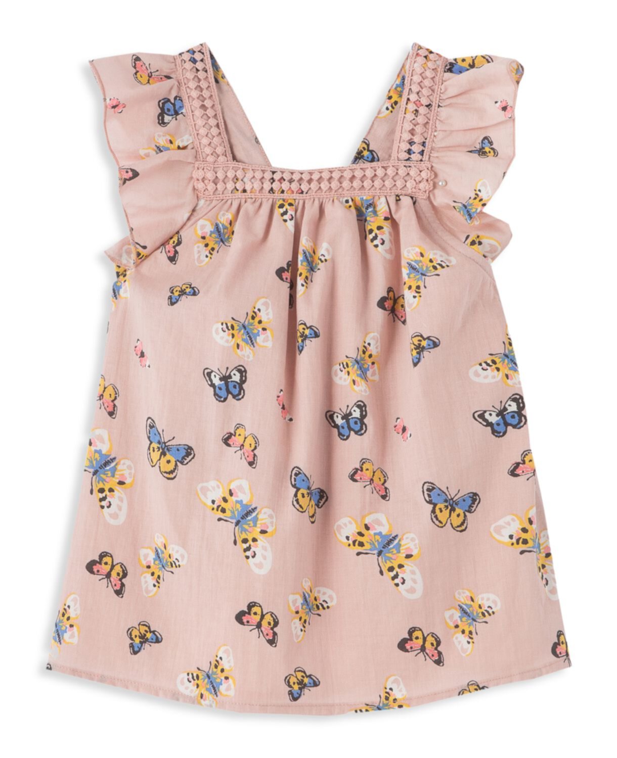 Платье для маленьких девочек с принтом бабочек PEEK