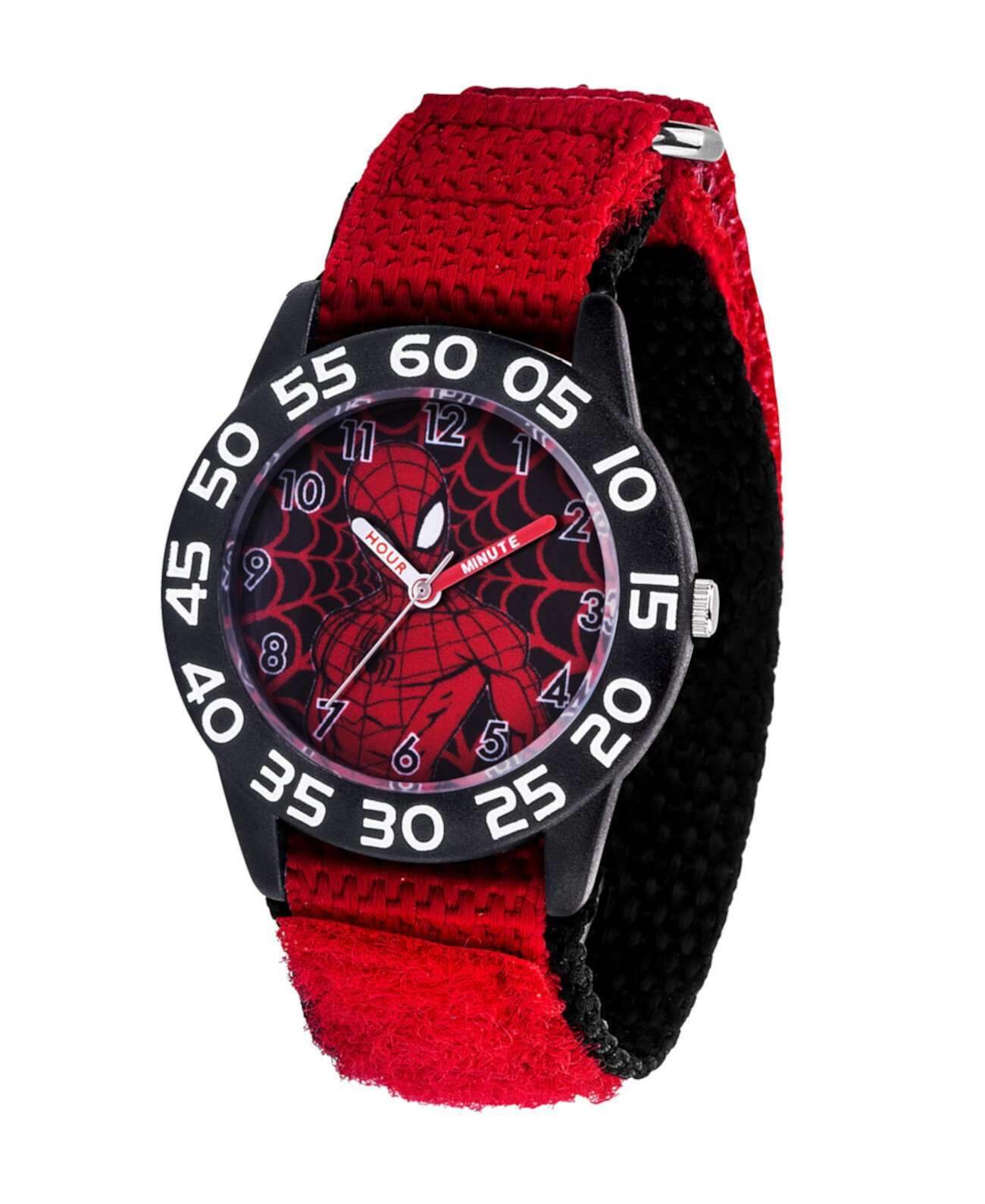 Черные пластиковые часы Marvel Spider-Man для мальчиков 32 мм Ewatchfactory