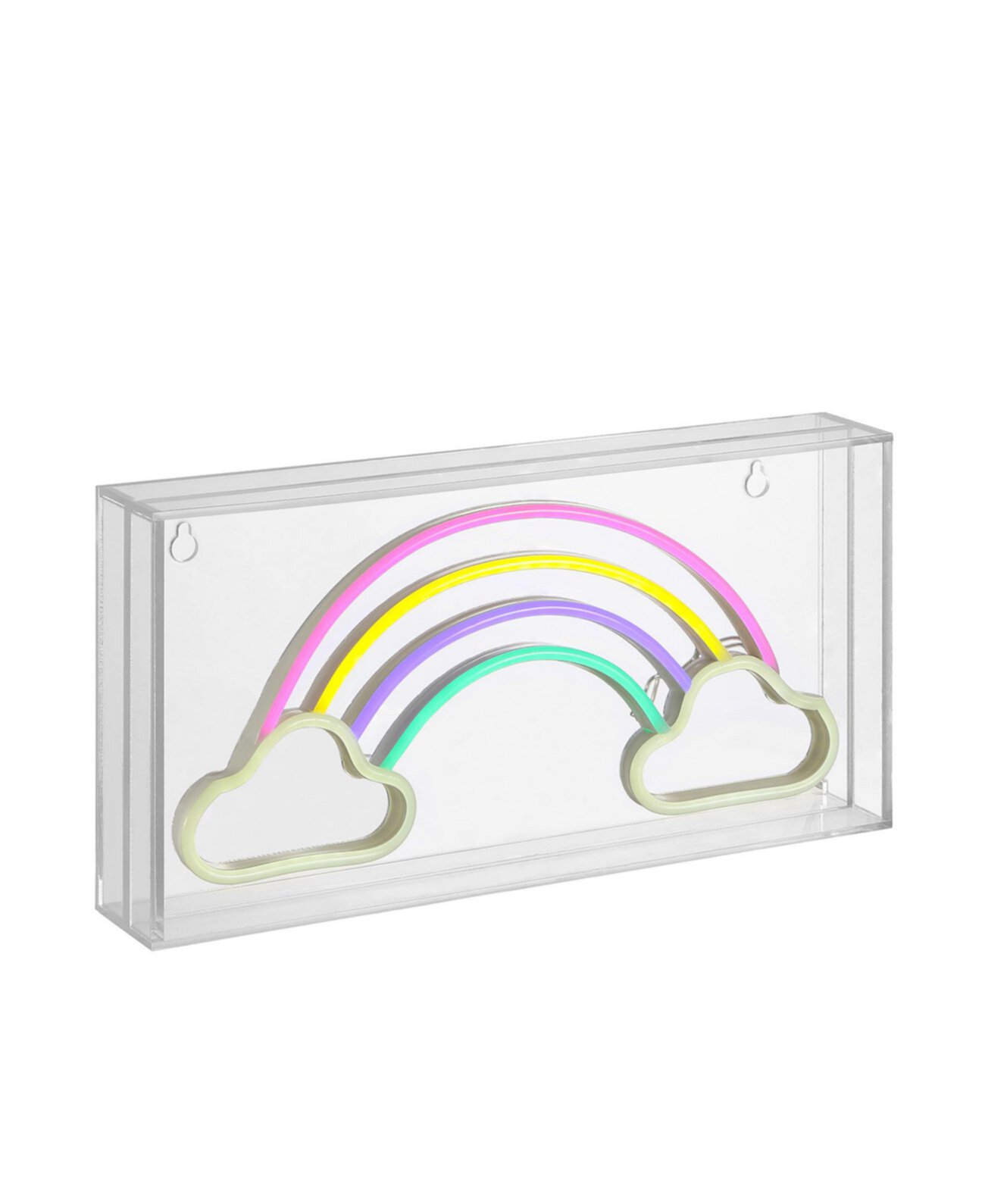 Акриловая коробка Rainhow Contemporary Glam со светодиодной подсветкой USB JONATHAN Y