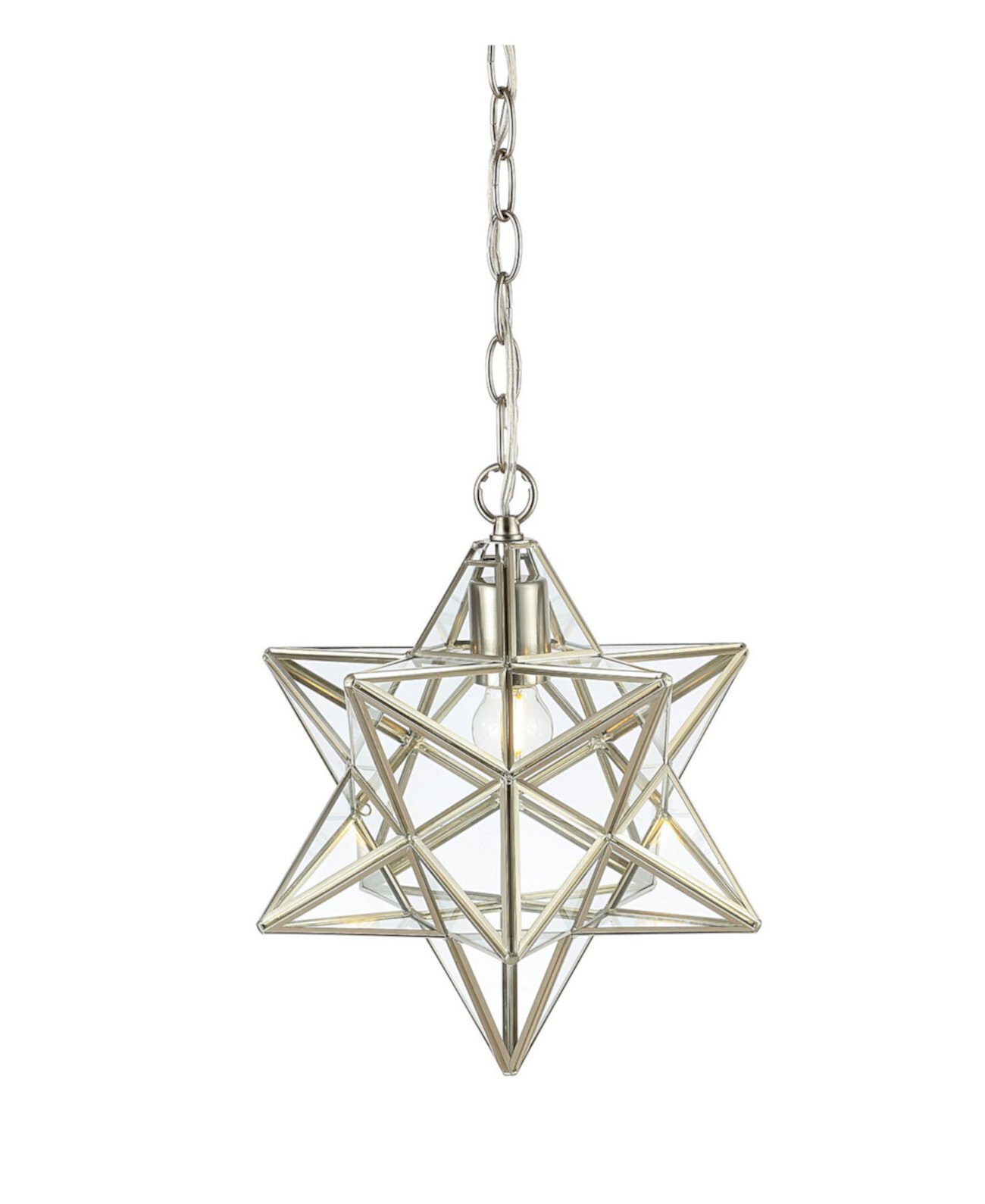 Подвеска Stella Moravian Star Glass LED JONATHAN Y