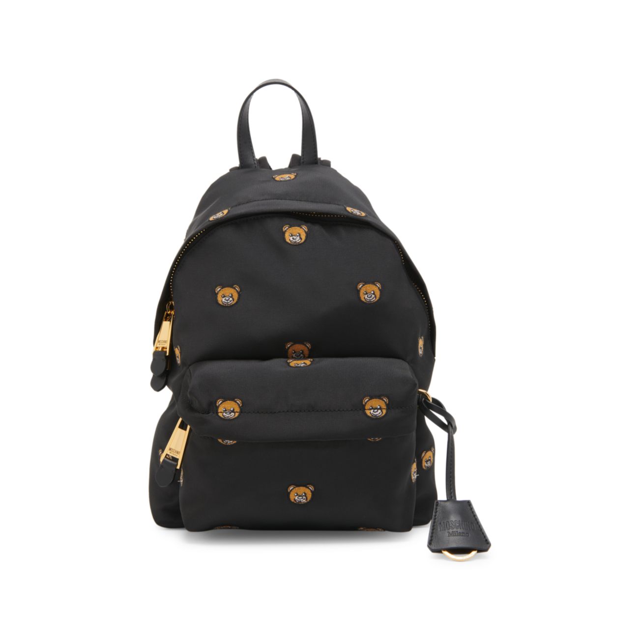 Нейлоновый рюкзак с логотипом Teddy Moschino