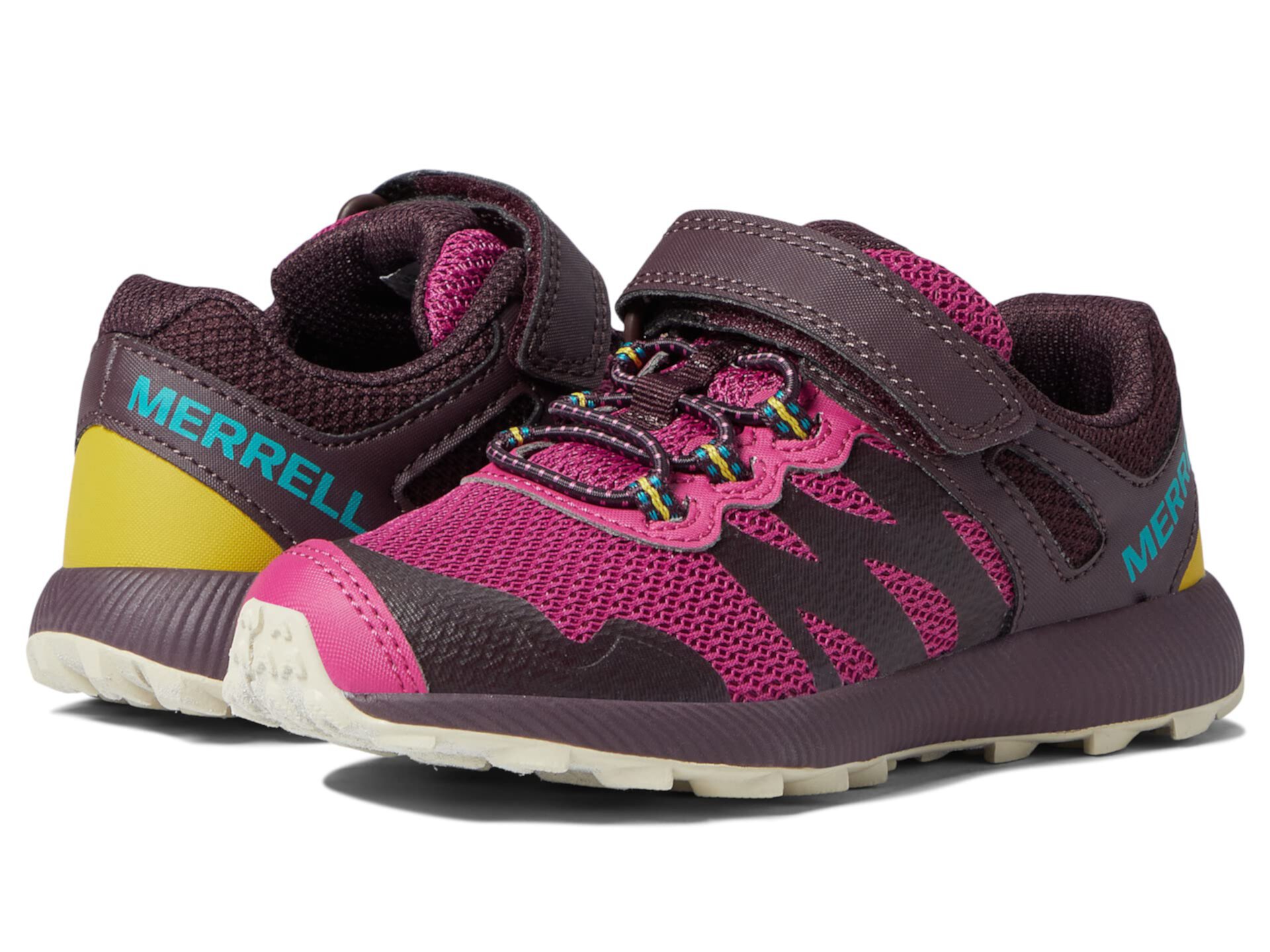 Детские кроссовки Merrell Kids Nova 2 с эластичной шнуровкой и липучками Merrell Kids