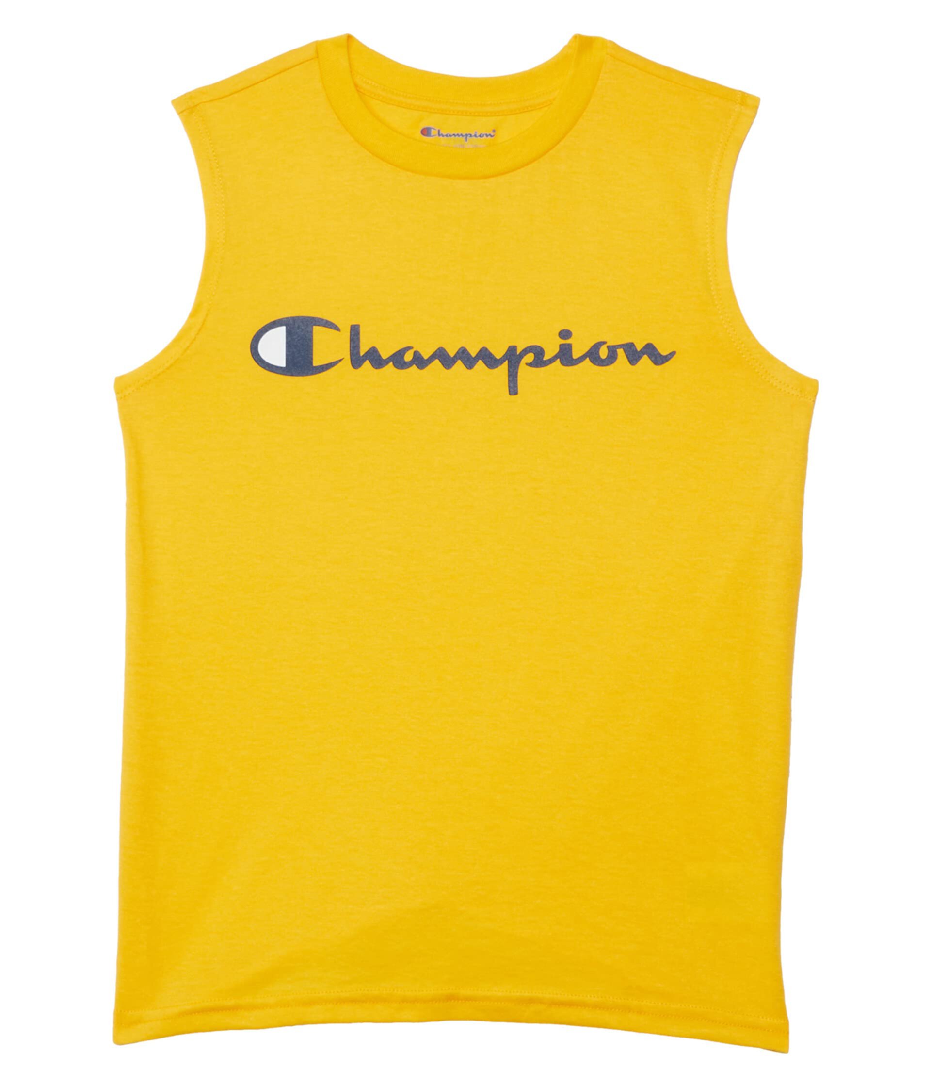 Рубашка Classic Script Muscle (для больших детей) Champion Kids
