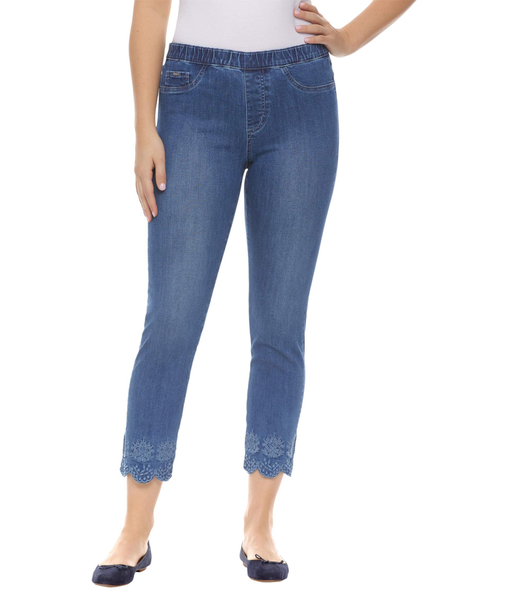 Эффектная притягивающая тонкая щиколотка цвета индиго FDJ French Dressing Jeans
