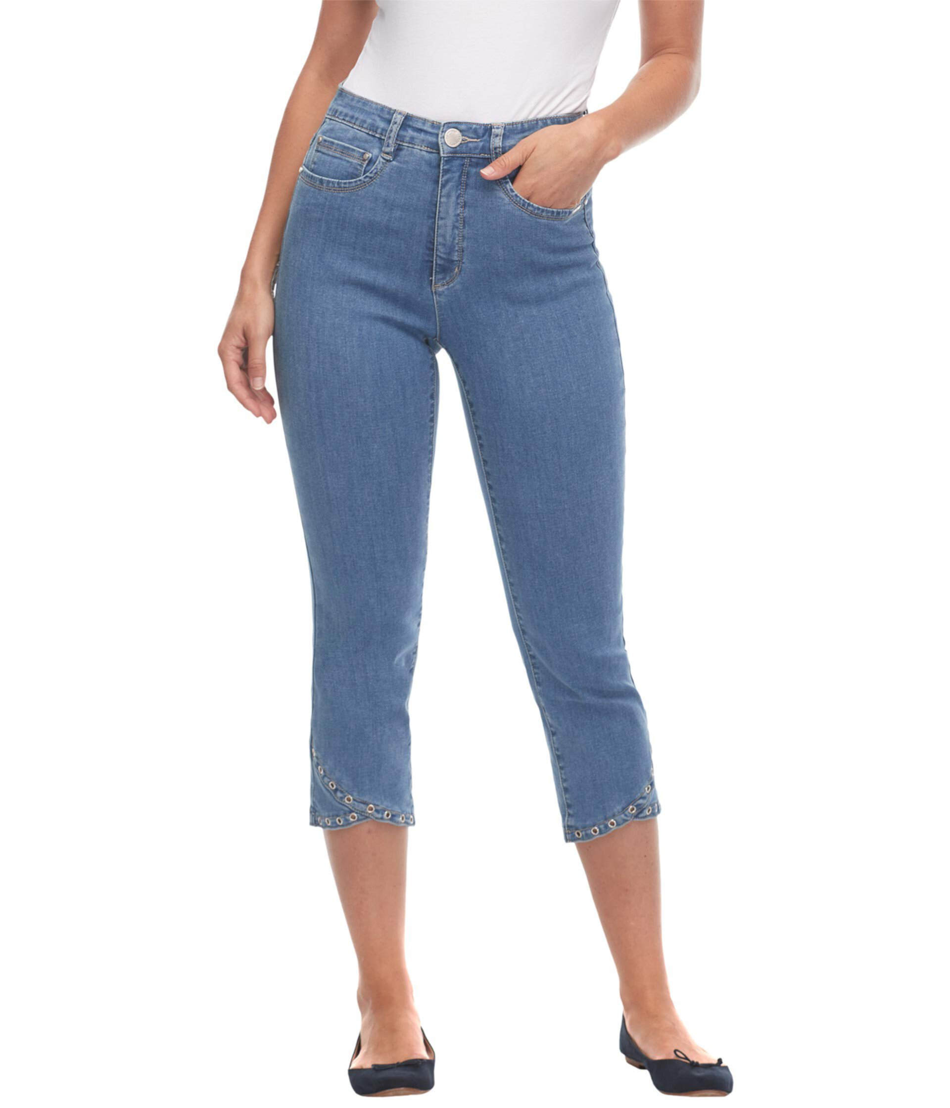 Coolmax Denim Suzanne Capri в цвете Chambray FDJ French Dressing Jeans
