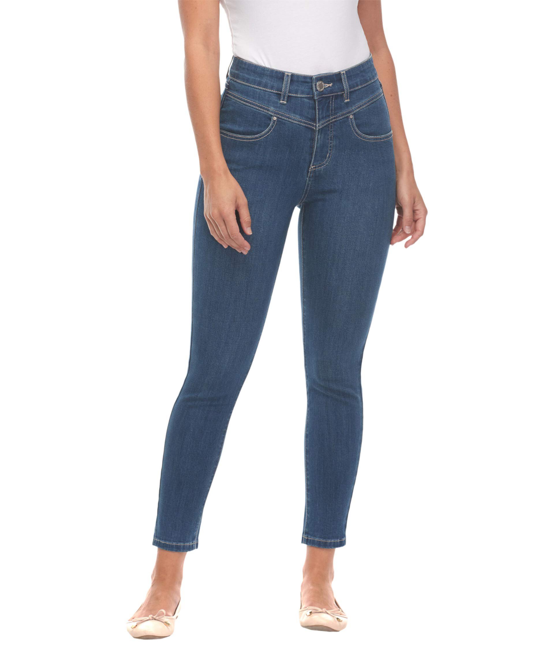 Укороченный кроп Denim Suzanne Slim в цвете Индиго Renew FDJ French Dressing Jeans
