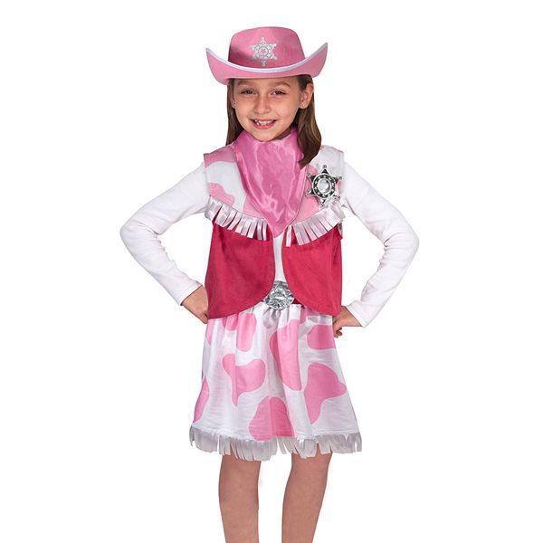 Melissa & Doug Cowgirl Role Play Costume Melissa & Doug