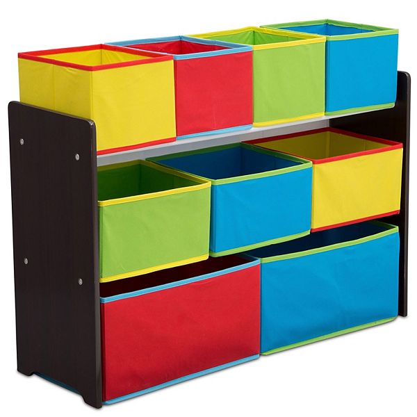 Хранение вещей в детской Delta Children Deluxe Multi-Bin Toy Organizer Bins Delta Children