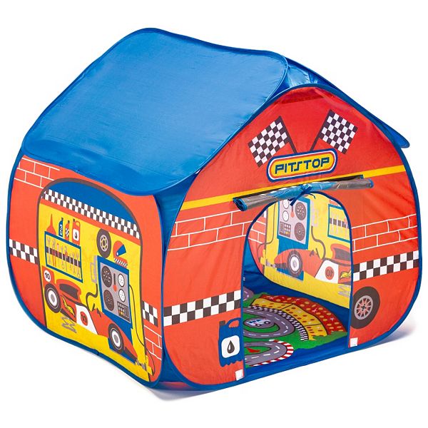 Fun2Give  Pop-it-Up Pit Stop Tent with Race Mat Fun2Give