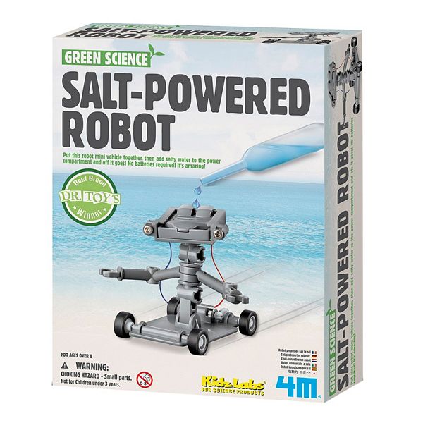 Toysmith 4M Salt-Powered Robot Science Kit TOYSMITH