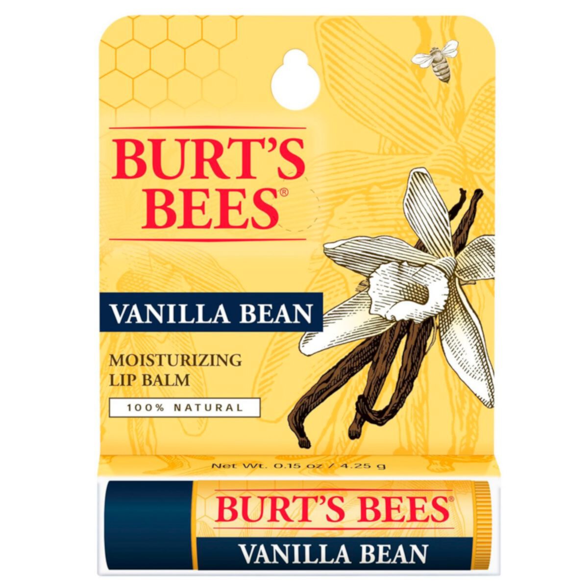 Бальзам для губ Burt's Bees Vanilla Bean Lip Balm BURT'S BEES
