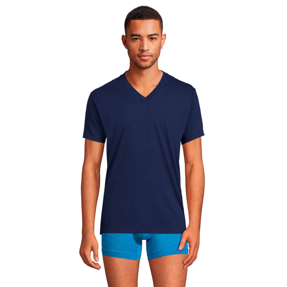 Мужские Пижамные топы и футболки Lands' End 3-Pack V-Neck Lands' End