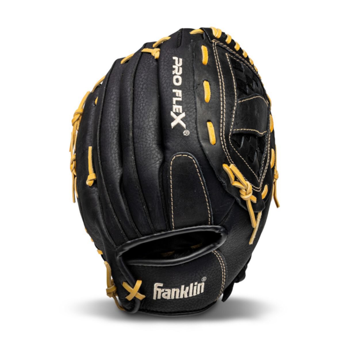 Серия Franklin Sports Pro Flex Hybrid 12,5 дюйма. Бейсбольная перчатка для правой руки – для взрослых Franklin Sports