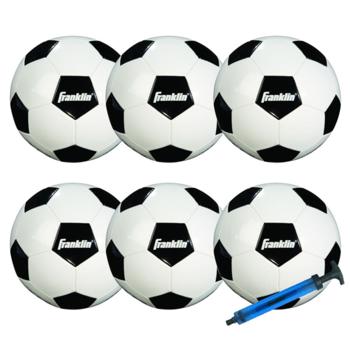 Командный набор футбольных мячей Franklin Sports Competition 100 Franklin Sports