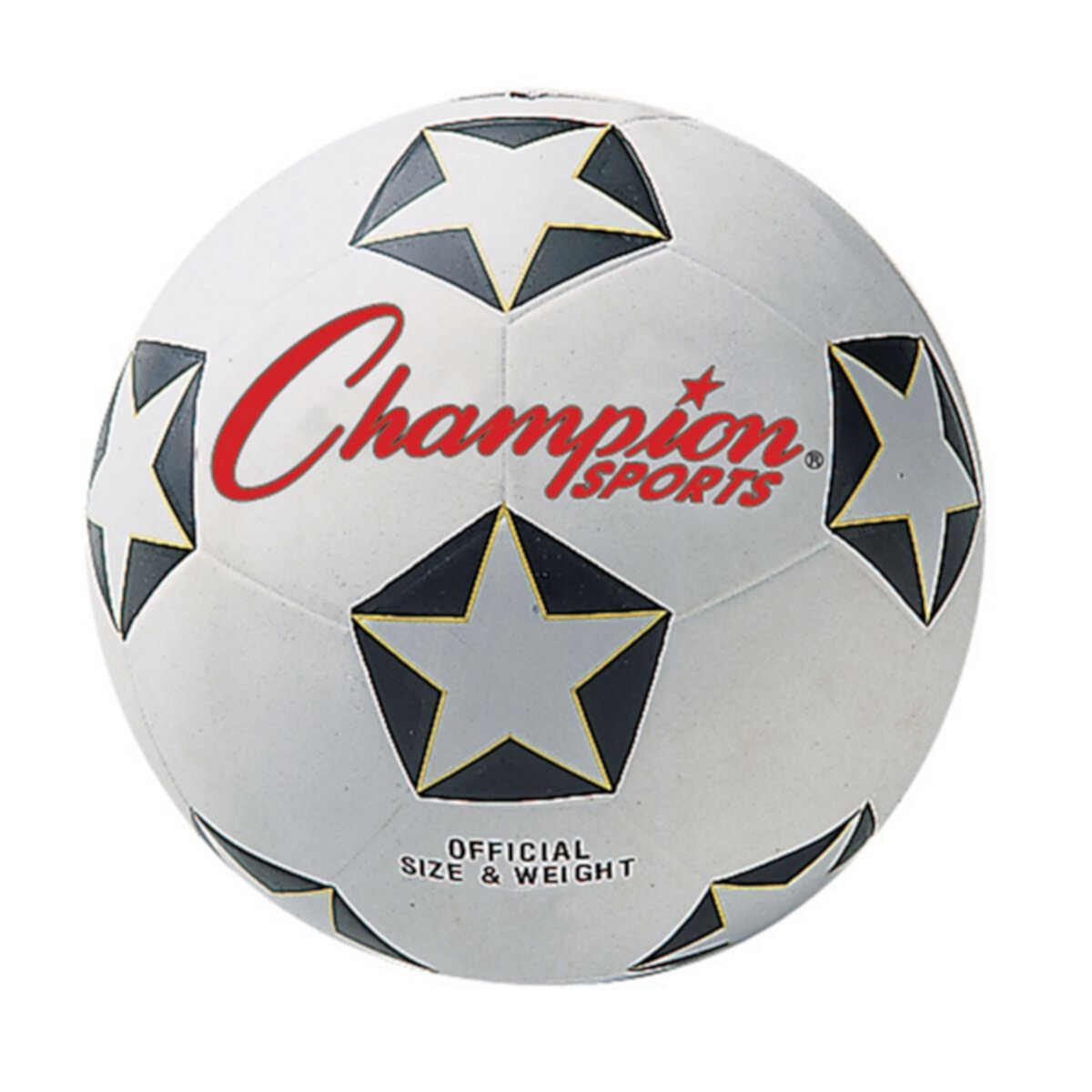 Футбольный мяч с резиновым чехлом для юных чемпионов Sports Star Champion Sports