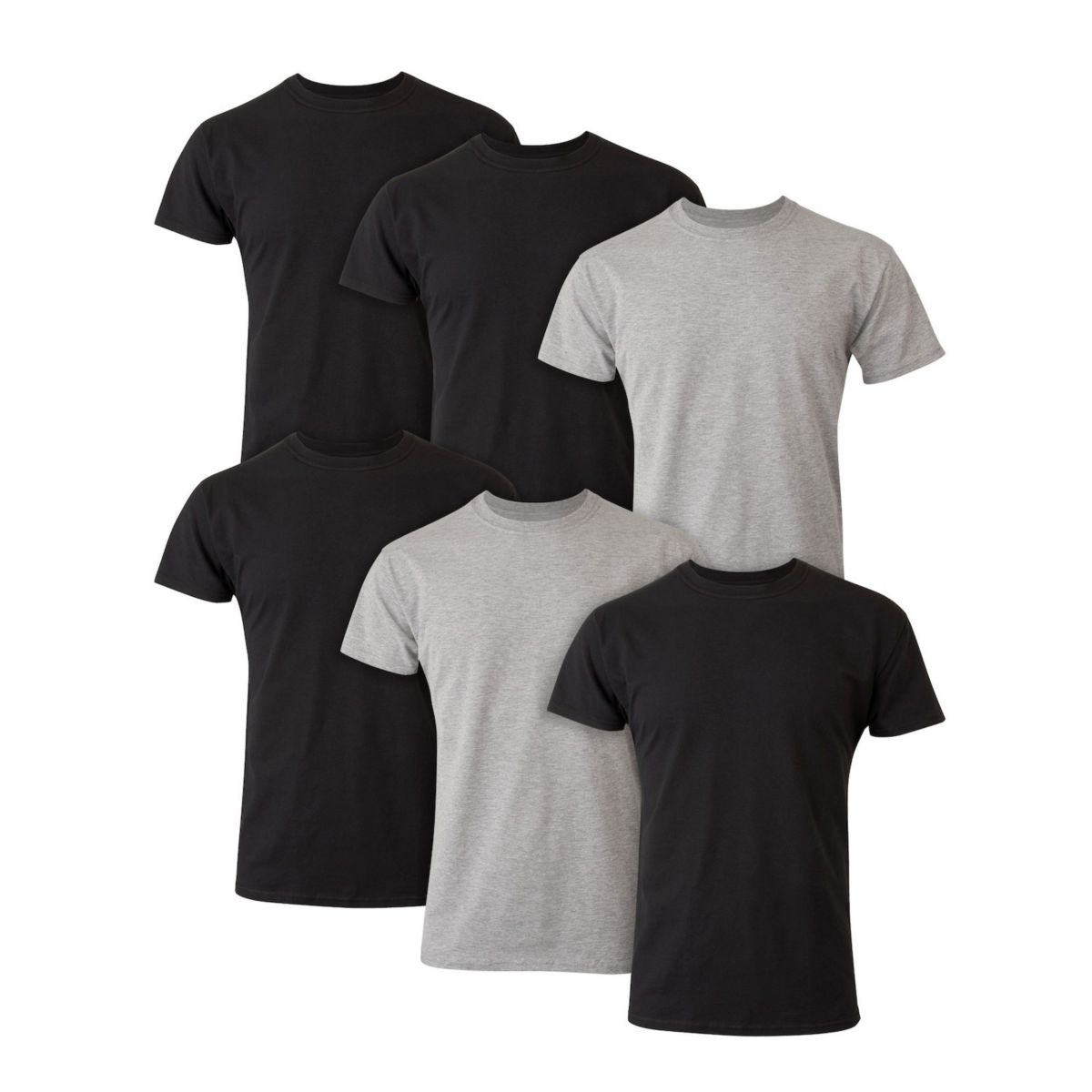 Мужские футболки Hanes Ultimate® ComfortSoft из 6 шт. В упаковке Hanes