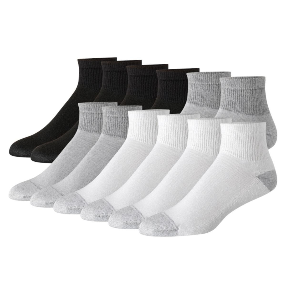 Мужские мягкие и прочные носки Hanes Ultimate® из 12 пар. Hanes