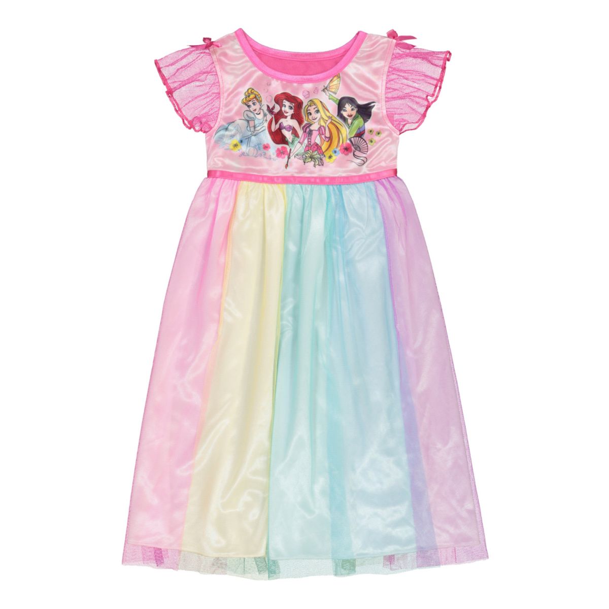 Принцессы Диснея для маленьких девочек Фэнтези Платье Ночное платье Star Wars