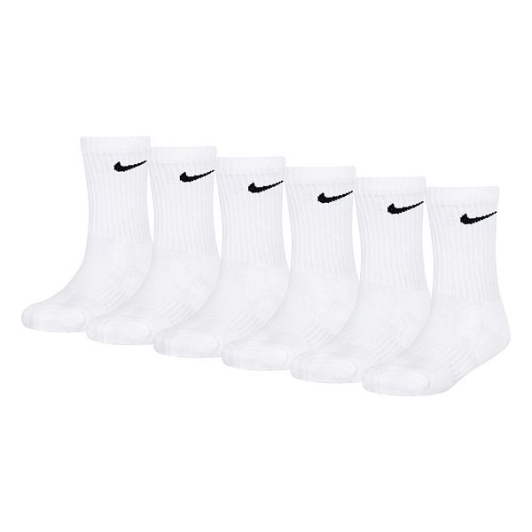 Детские носки Nike 6-Pack Dri-FIT с поддержкой свода стопы и амортизацией Nike