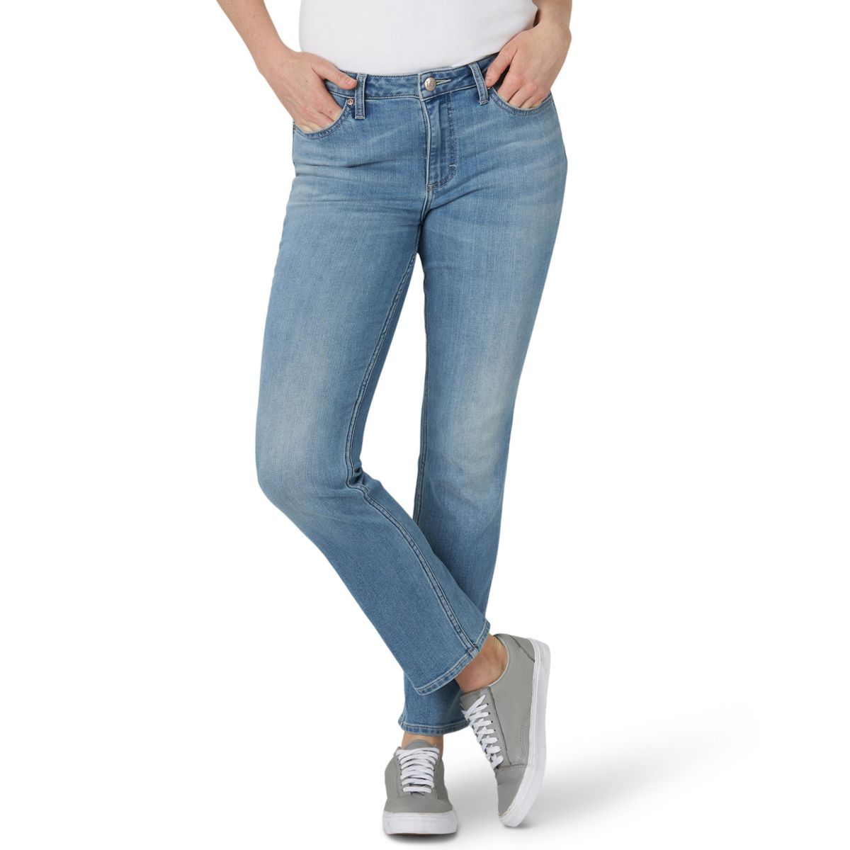 Легендарные прямые джинсы Petite Lee с прямыми штанинами LEE