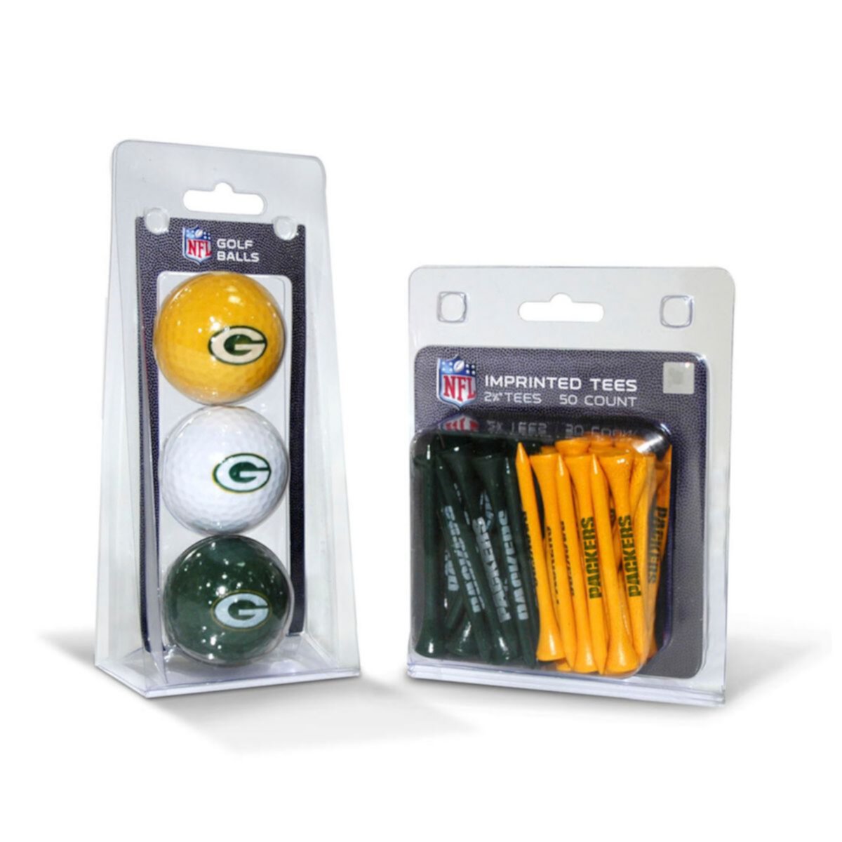 Мяч для упражнений Green Bay Packers Ball & Tee Set Unbranded