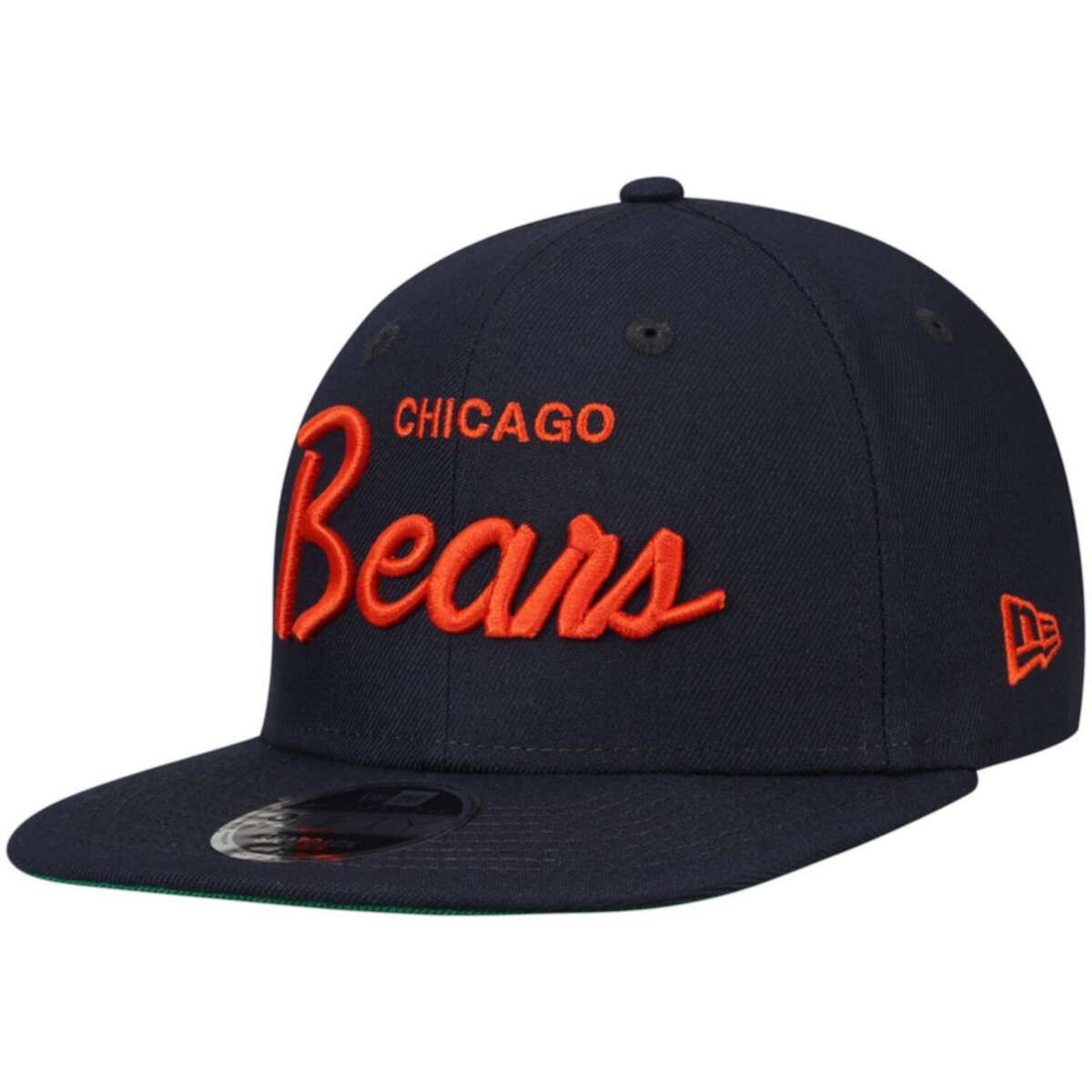 Мужская регулируемая шляпа New Era Navy Chicago Bears Griswold 9FIFTY New Era