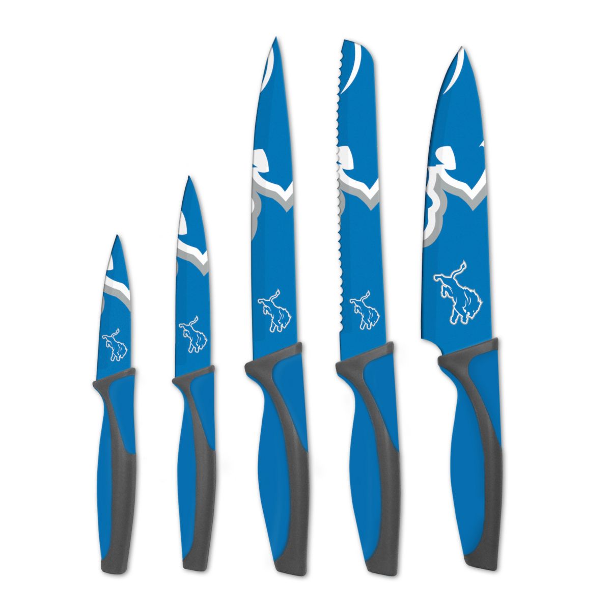 Detroit Lions 5-Piece Cutlery Knife Set NFL