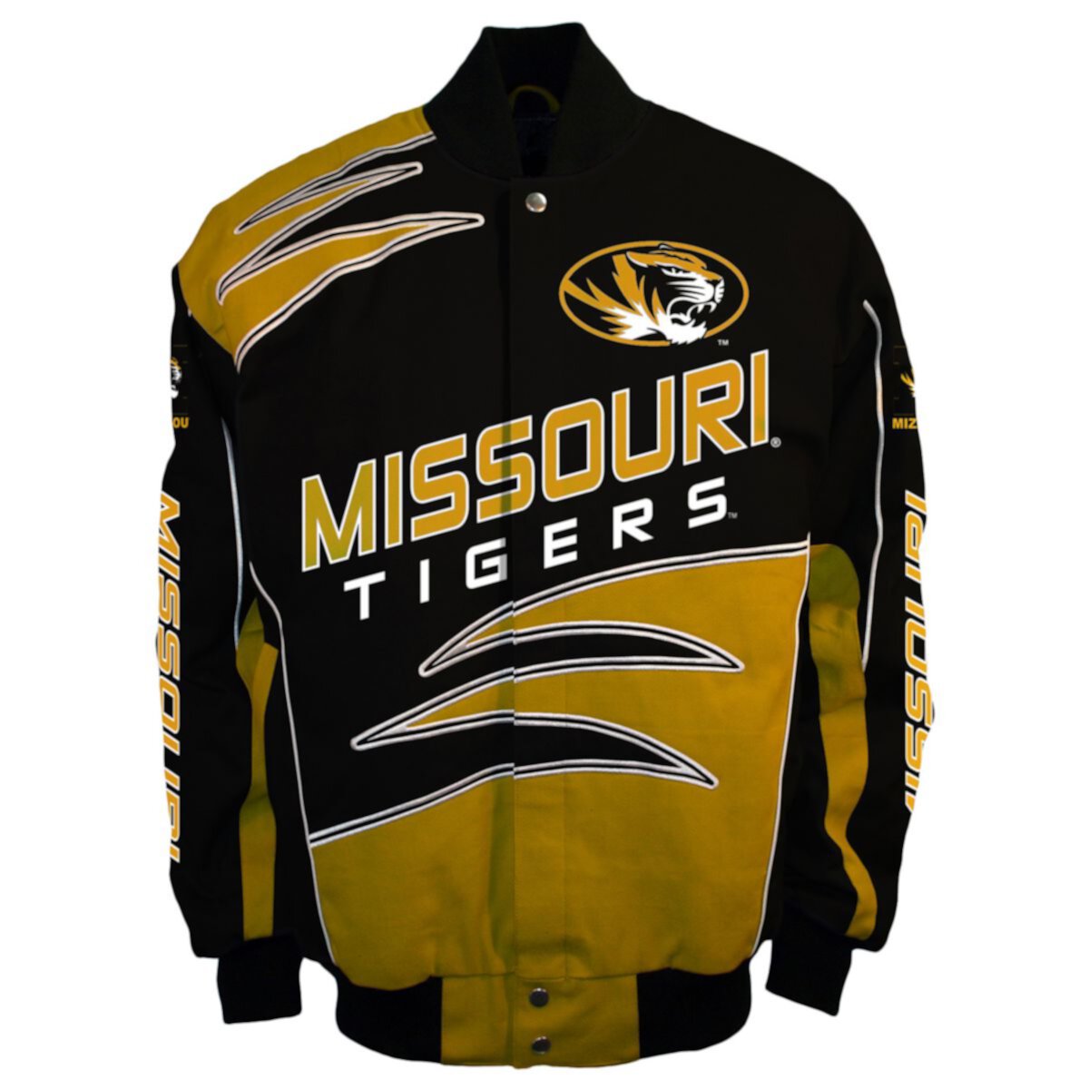 Куртка из твила мужского франчайзинга Missouri Tigers Shred Franchise Club