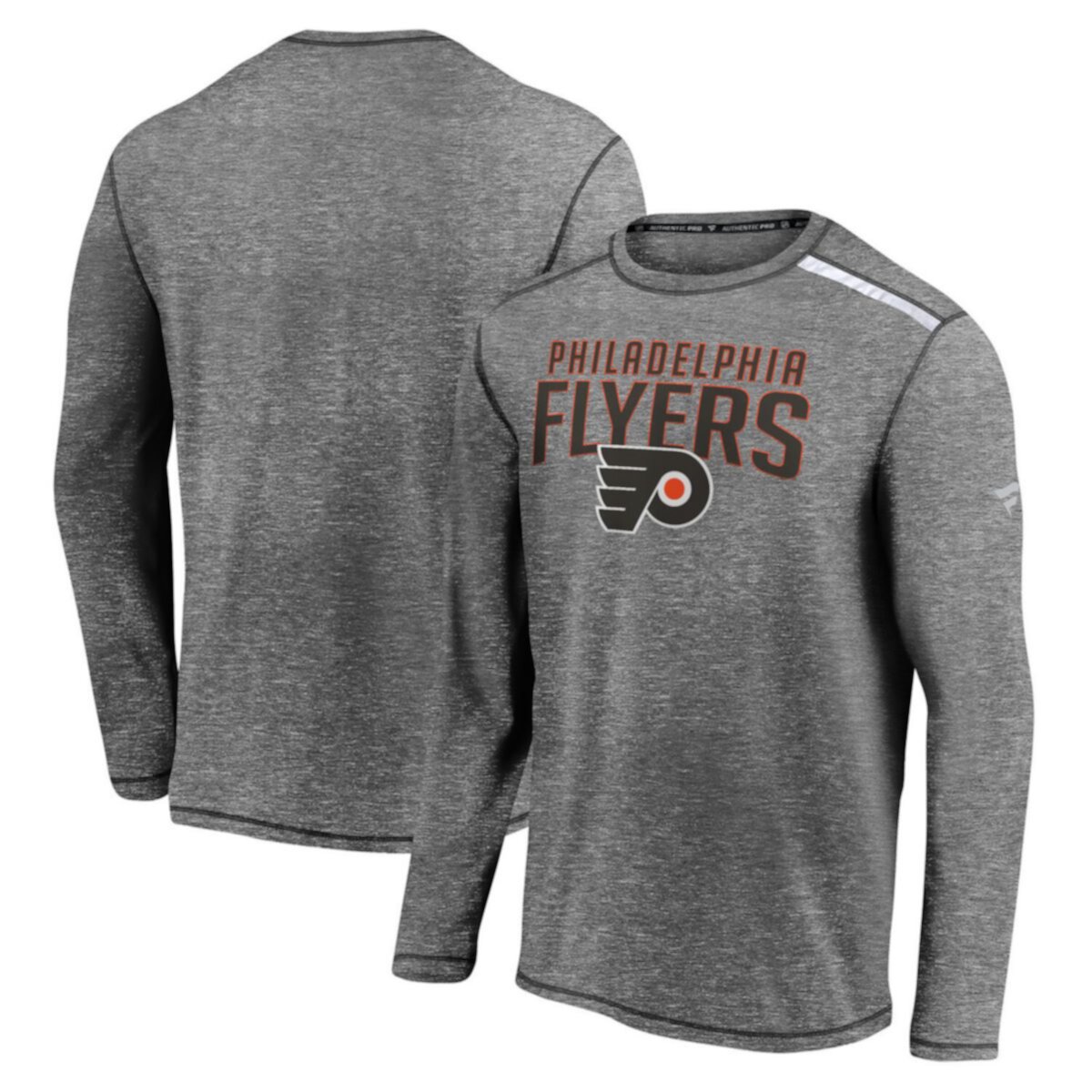 Мужская серая футболка с длинным рукавом Fanatics Philadelphia Flyers, специальная версия Fanatics