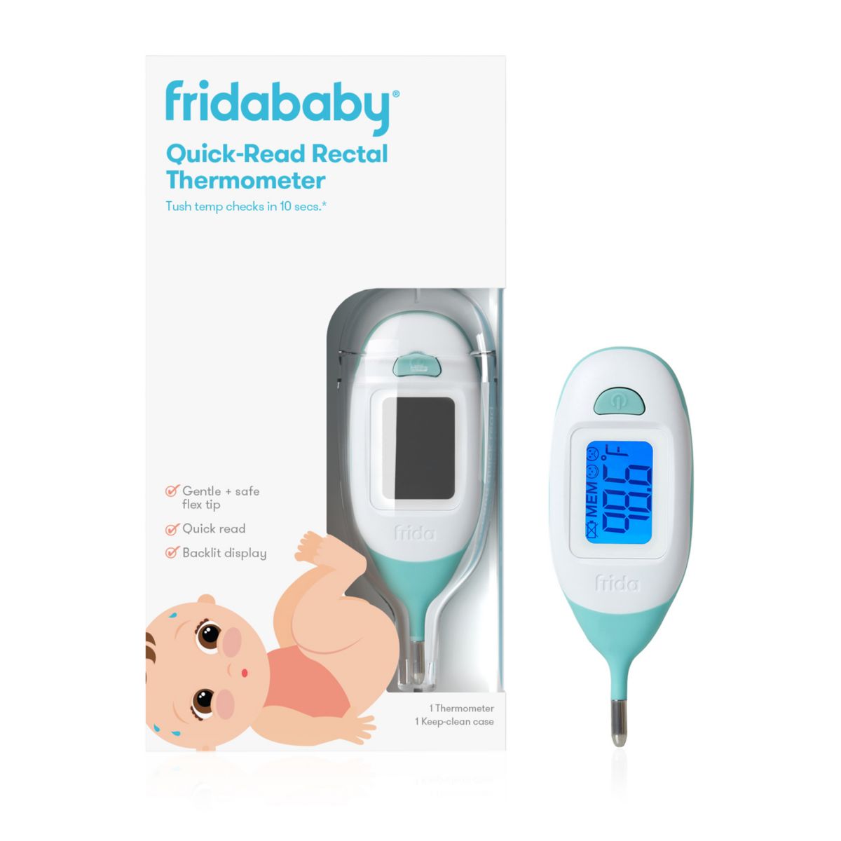Цифровой ректальный термометр Fridababy Quick-Read Fridababy