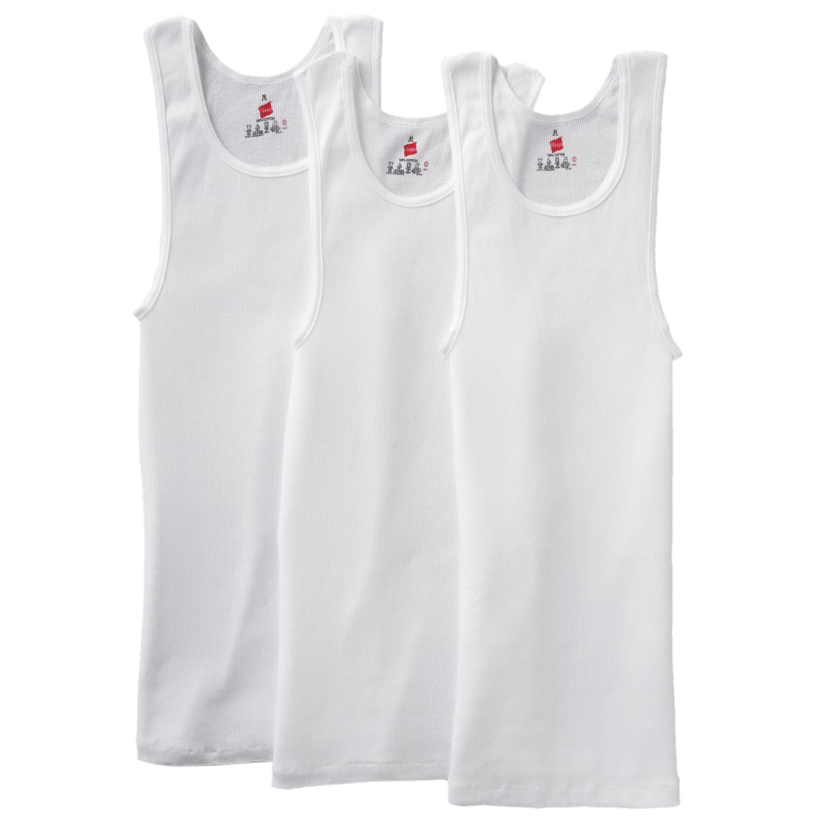 Big & Tall Hanes Ultimate®, 3 пары футболок Fresh IQ Hanes