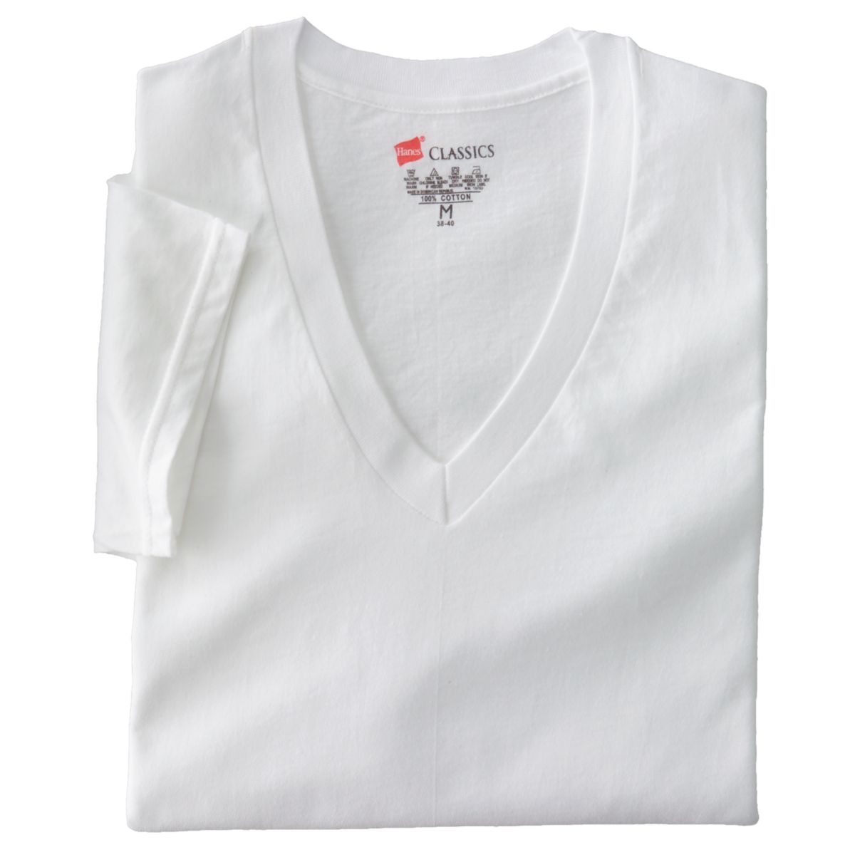 Big & Tall Hanes Ultimate®, 3 пары футболок Fresh IQ с V-образным вырезом Hanes