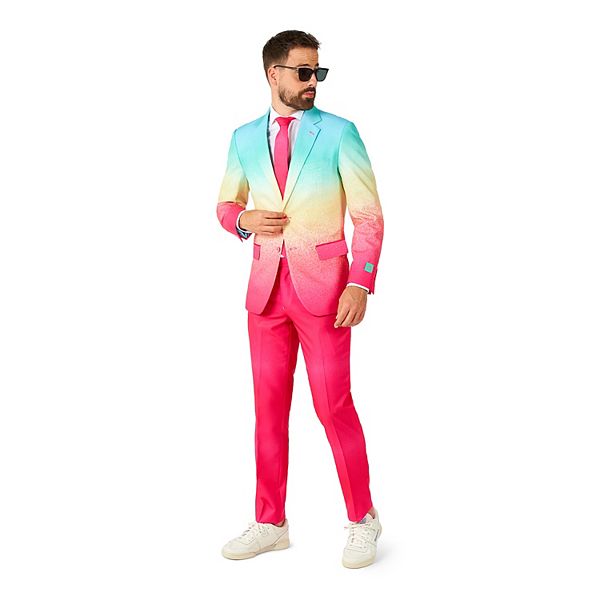 Мужской Костюм OppoSuits Slim-Fit с Узором и Галстуком OppoSuits