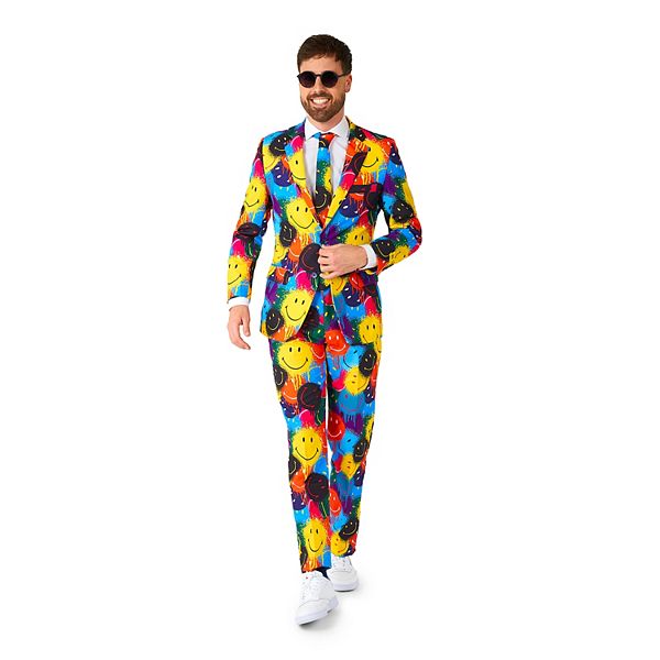 Мужской Костюм OppoSuits Slim-Fit Novelty Suit & Tie Set OppoSuits