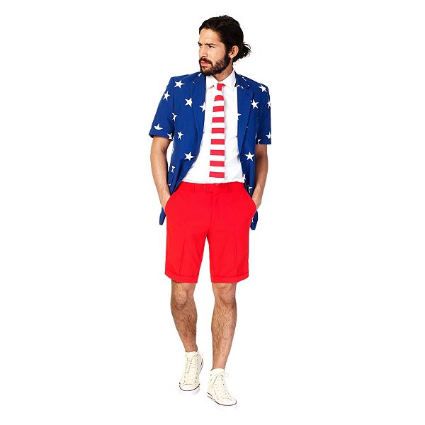 Мужской Костюм OppoSuits Slim-Fit Stars & Stripes OppoSuits