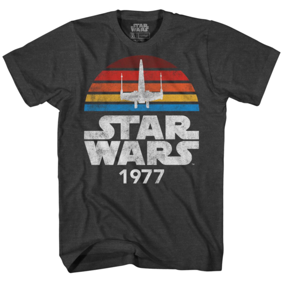 Мужская футболка с логотипом Star Wars Vintage Licensed Character