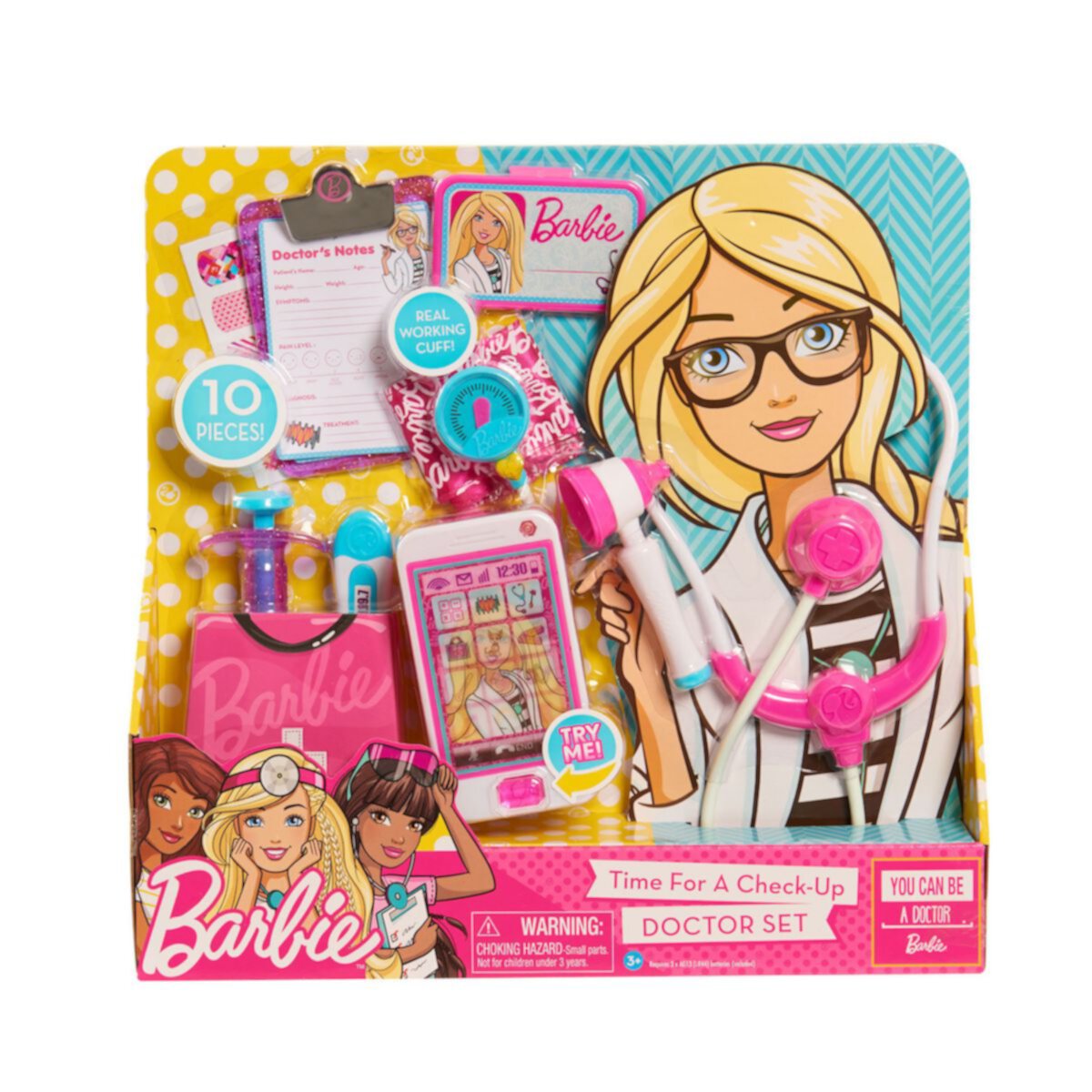 Just Play Barbie Doctor Set Just Play