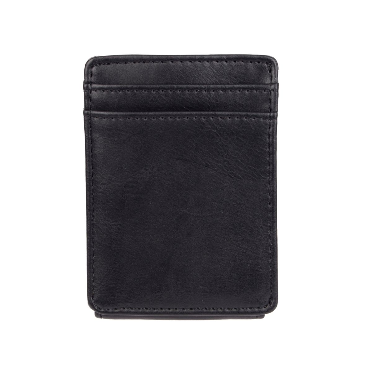 Мужской эластичный тонкий передний карман с блокировкой RFID Exact Fit с магнитным зажимом для денег Exact Fit