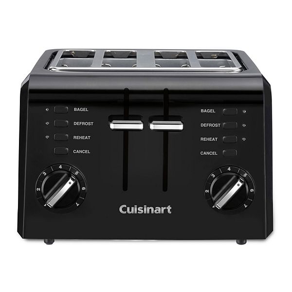 Cuisinart® Компактный тостер на 4 ломтика Cuisinart