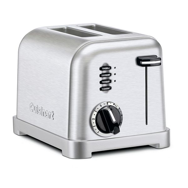 Cuisinart® классический металлический тостер на 2 ломтика Cuisinart