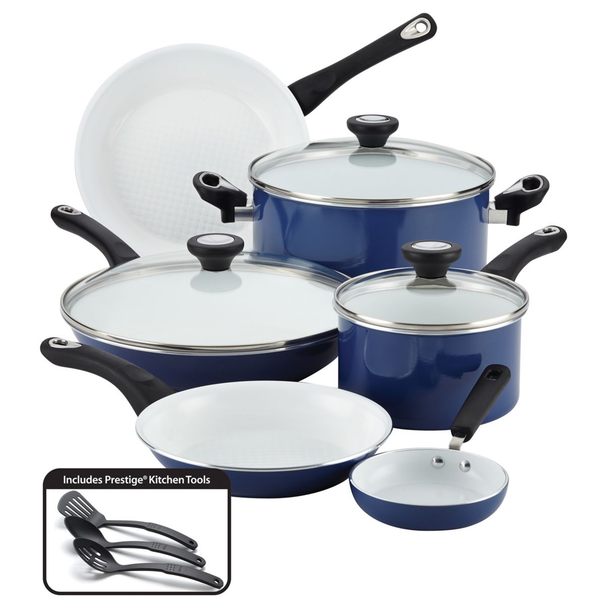 Farberware® purECOok Nonstick Ceramic 12 шт. Набор посуды Farberware