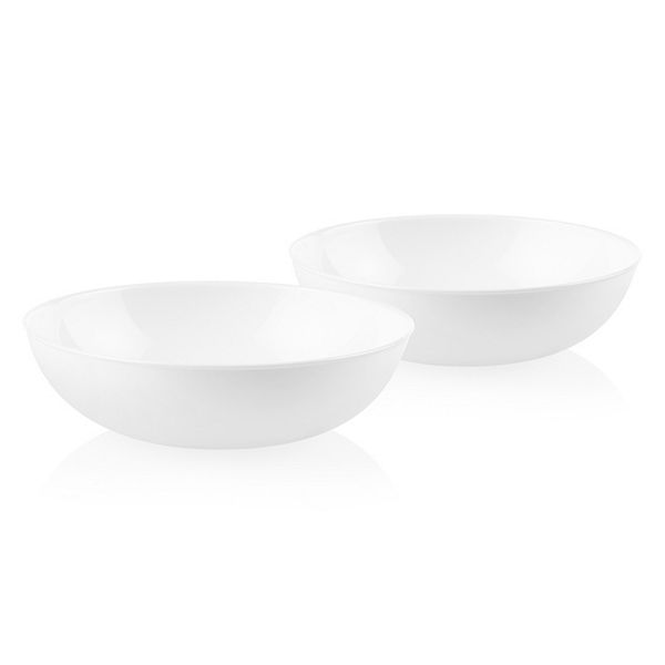 Круглые стеклянные тарелки для блюд, набор из 2 шт., объем 1,36 л Corelle