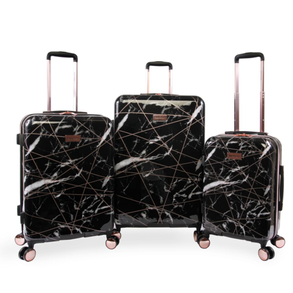 Набор чемоданов-спиннер из 3 предметов Juicy Couture Vivian Hardside Juicy Couture