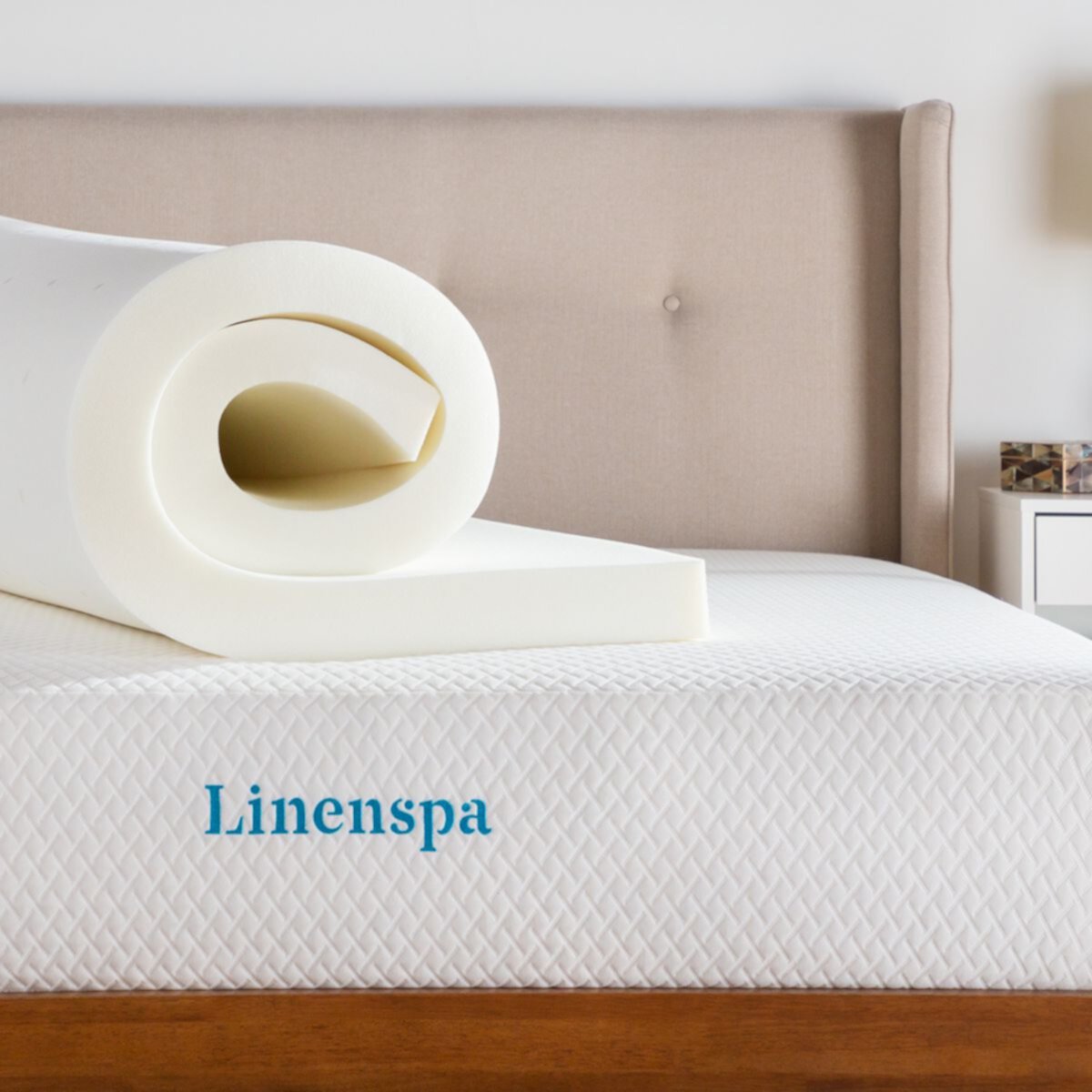 Linenspa Signature 3-дюйм. Наматрасник из пены с эффектом памяти ActiveRelief Linenspa