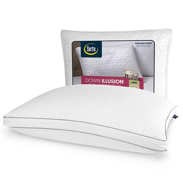 Подушка для кровати Serta® Down Illusion Firm Bed Serta